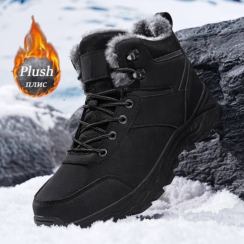 Outdoor Hunting Boots For Men - New Autumn and Winter High-Top Thick-Soled