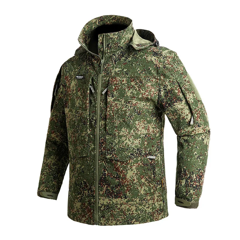 Hunting Outdoor Jacket - 2026 Men's Russian Camouflage Training Clothing