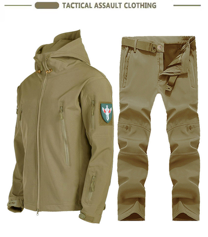 New Soft Shell Tactical Jacket - Hunting Outdoor 评论和价格