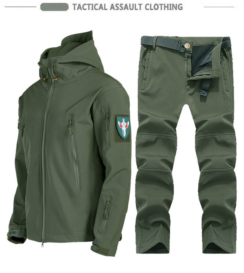 New Soft Shell Tactical Jacket - Hunting Outdoor 评论和价格