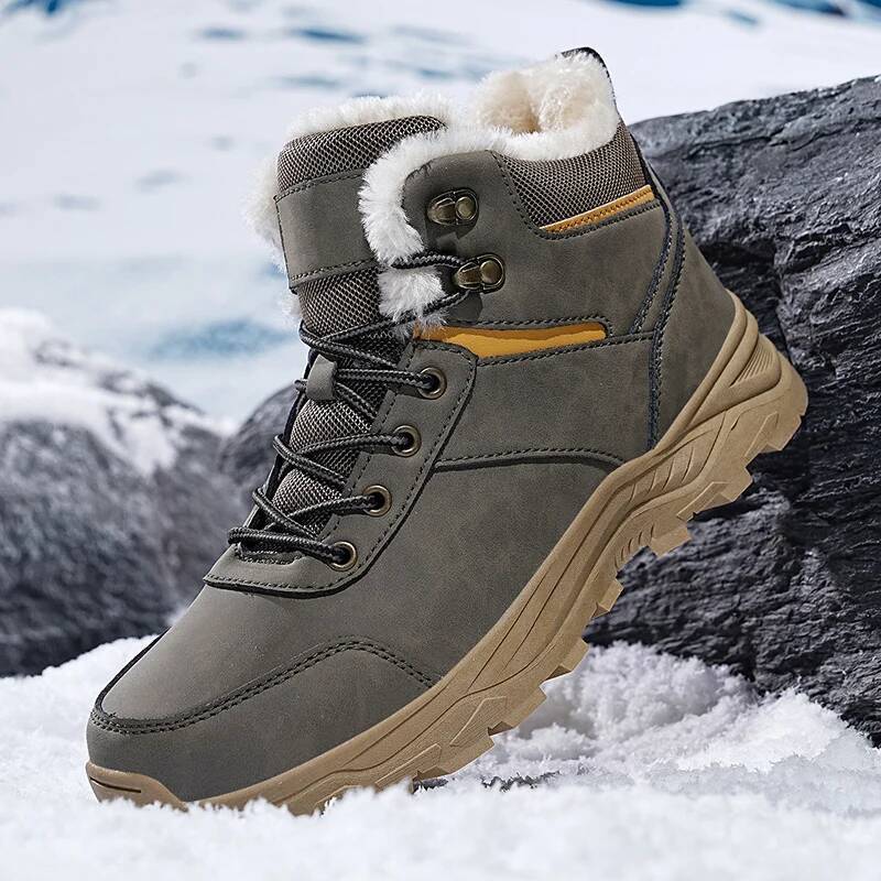 New Autumn and Winter High-Top - Outdoor Hunting Boots For Men 评论和价格