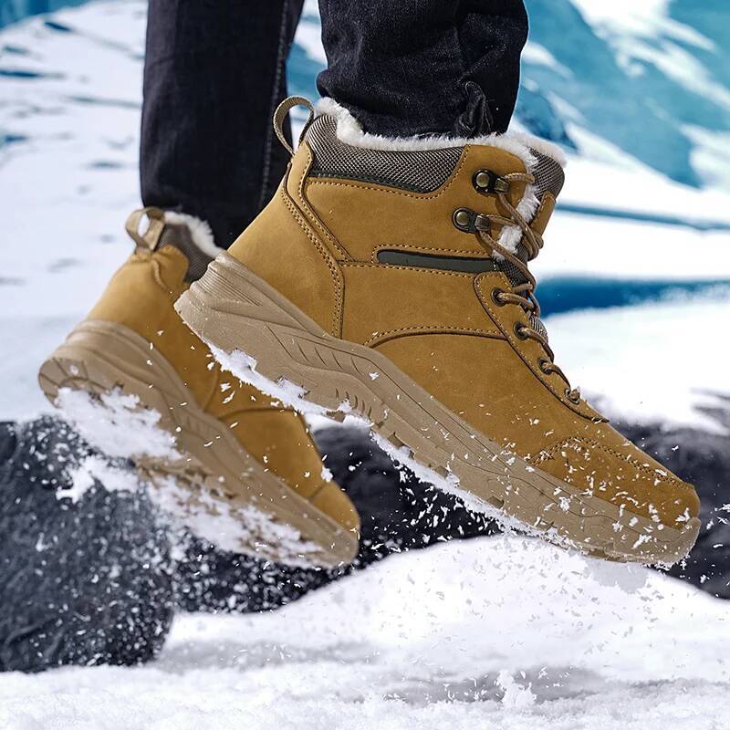New Autumn and Winter High-Top - Outdoor Hunting Boots For Men 评论和价格