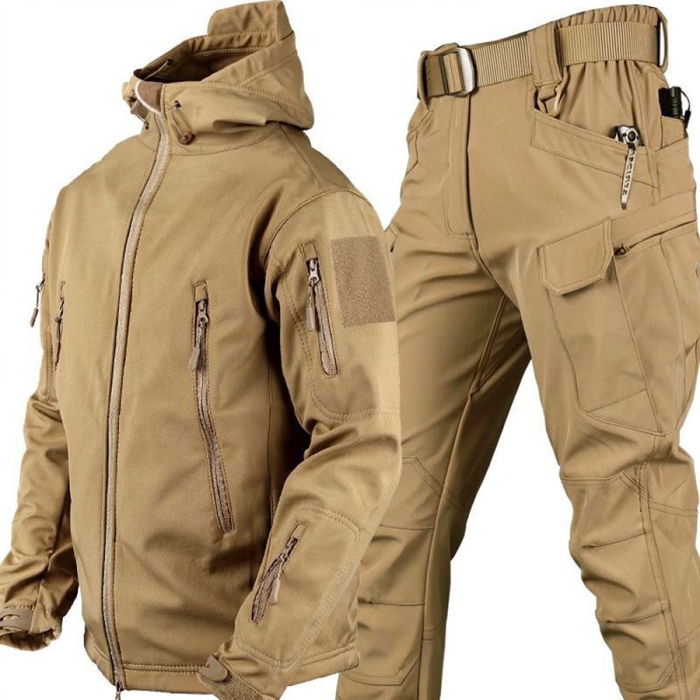 Tactical Softshell Suit Outdoo - Hunting Outdoor Apparel 评论和价格