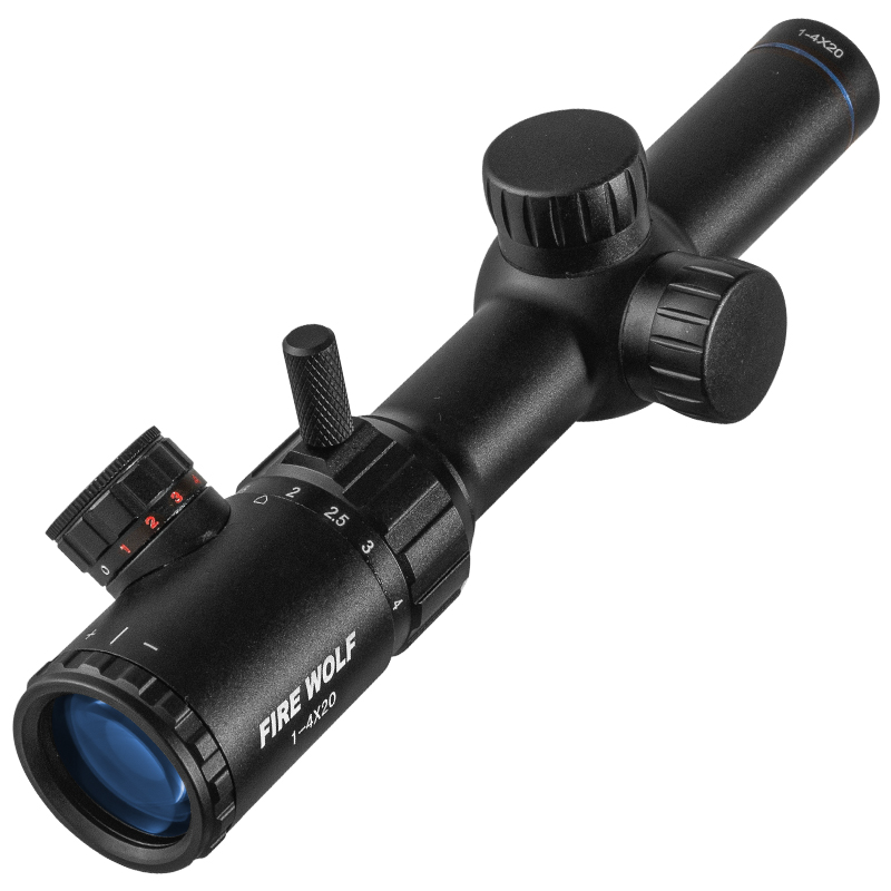 FIRE WOLF 1-4x20 Rifle Scope G - Outdoor Hunting Lab 评论和价格