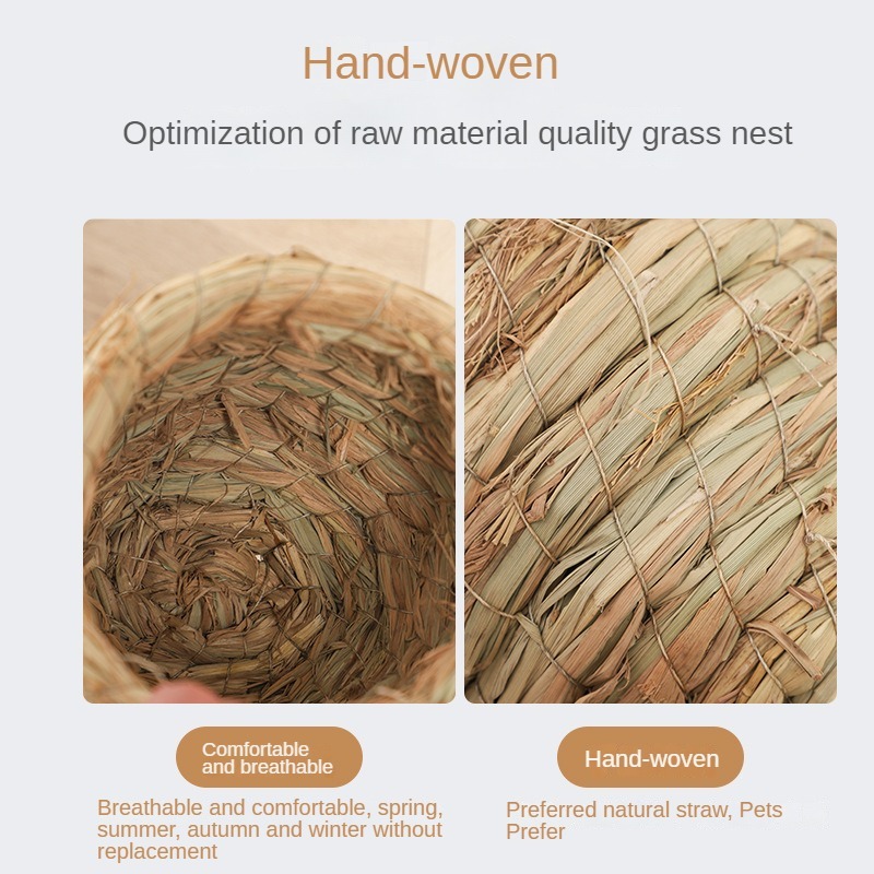 Hand Woven Straw Chicken Nest  - Hunting Quail 评论和价格