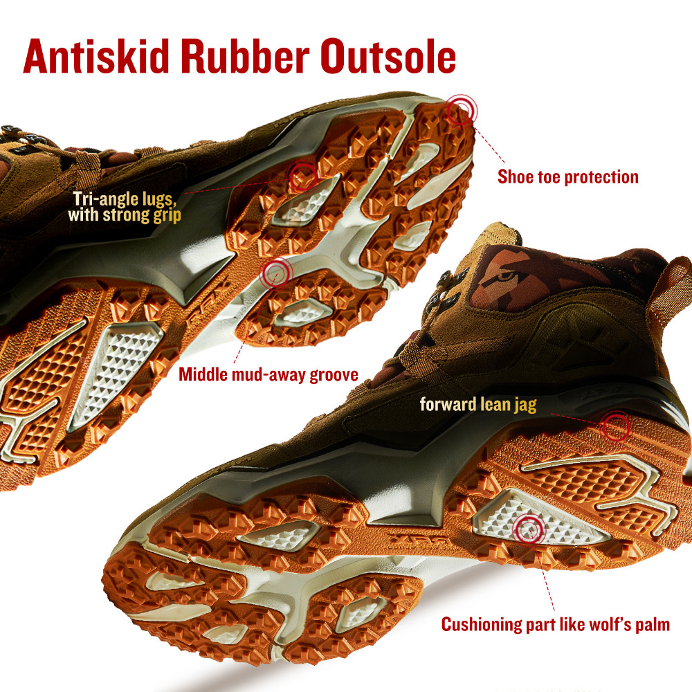 RAX Men Hiking Shoes Mid-top W - Outdoor Hunting Boots For Men 评论和价格
