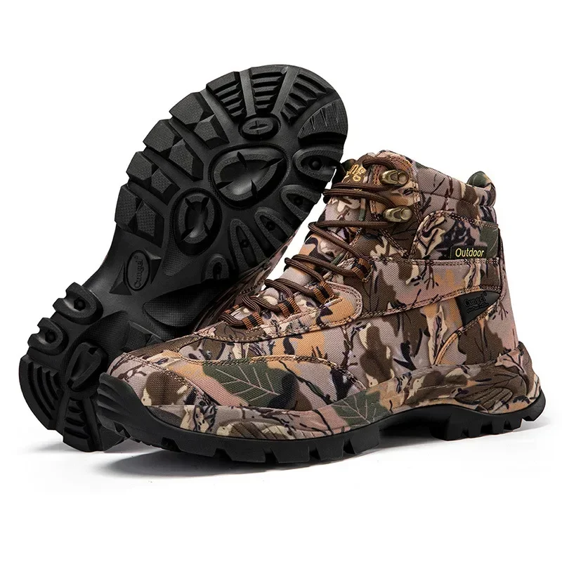 Men's High Top Camouflage Hunt - Outdoor Hunting Boots For Men 评论和价格