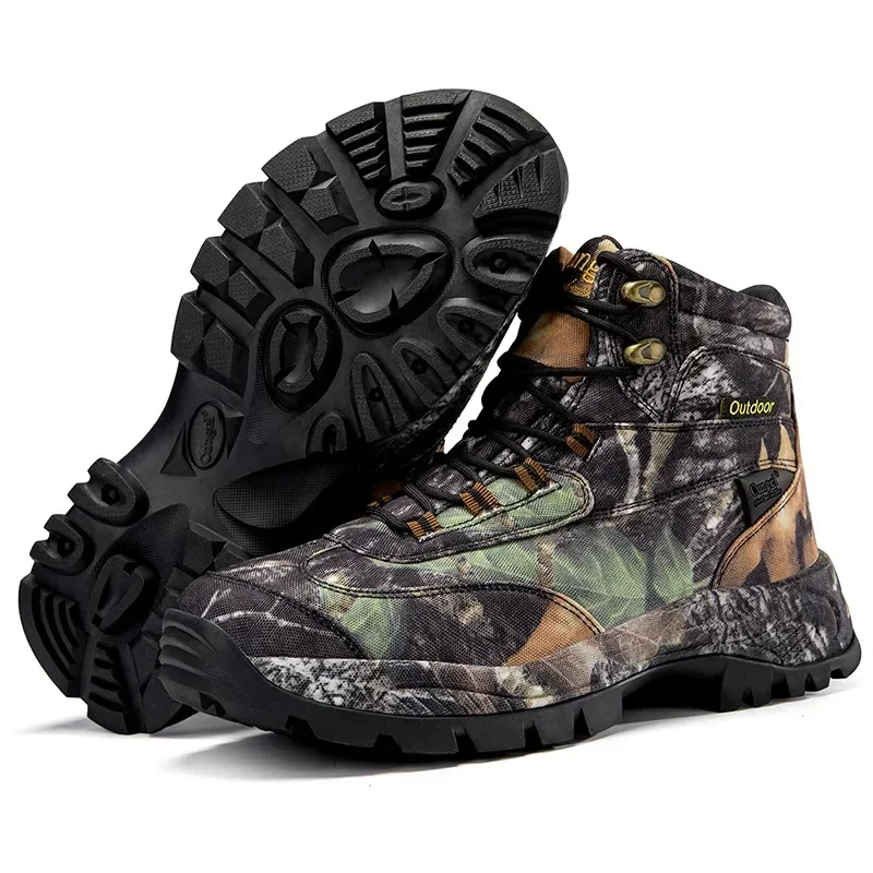 Men's High Top Camouflage Hunt - Outdoor Hunting Boots For Men 评论和价格