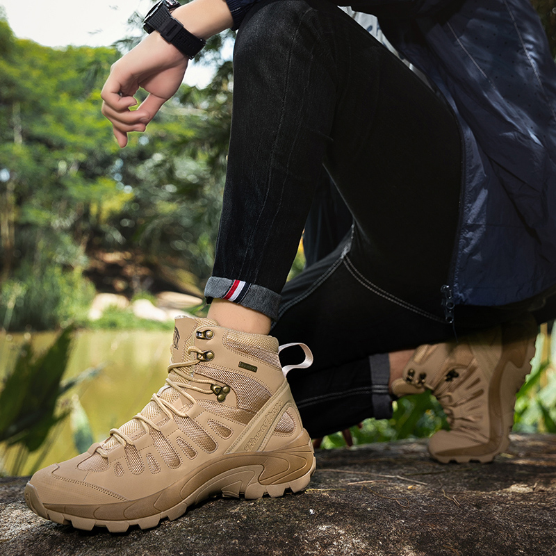 Men Tactical Boots Outdoor Wat - Outdoor Hunting Boots For Men 评论和价格