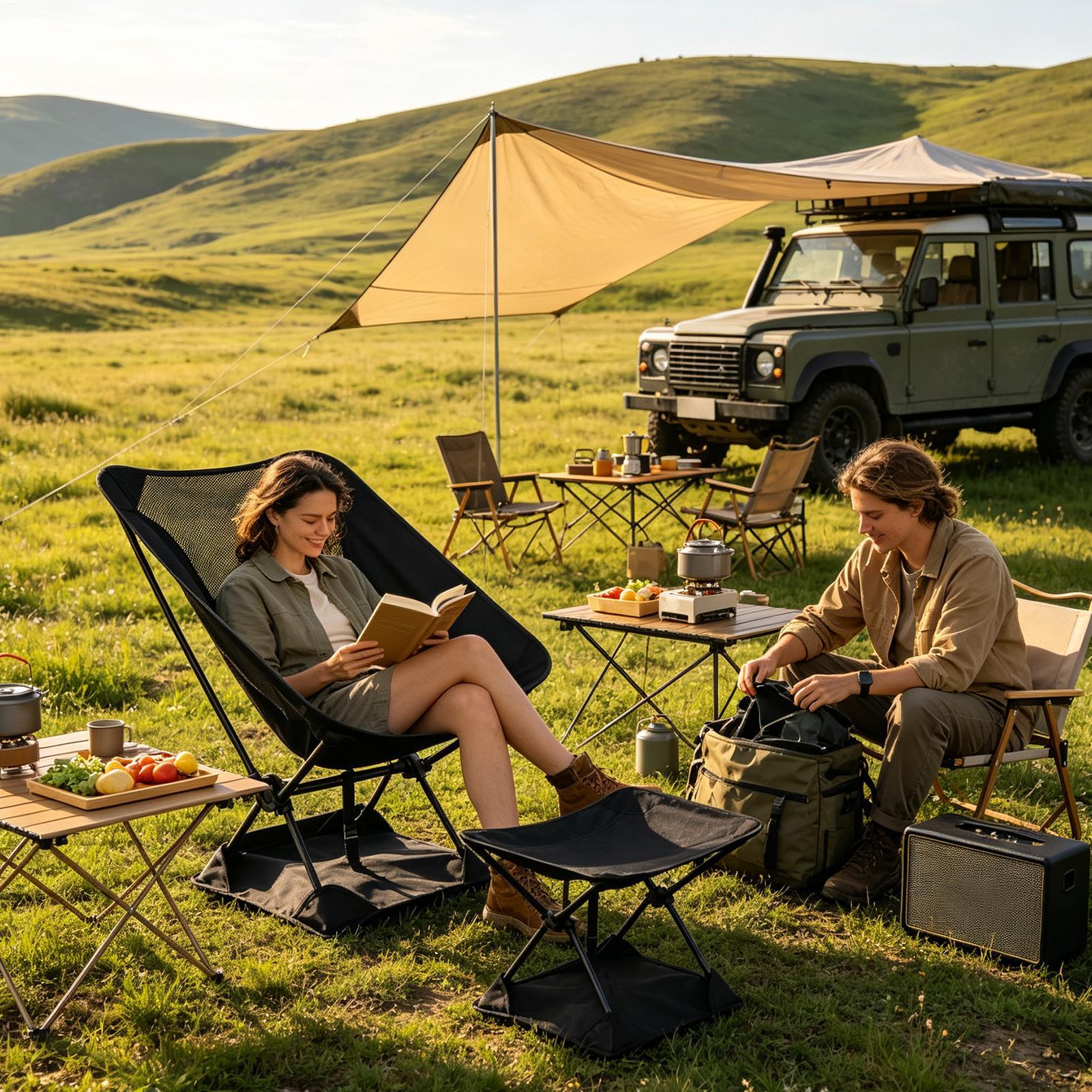 Oxford Cloth Anti-Sink Camp Ch - Outdoor Hunting Chair 评论和价格