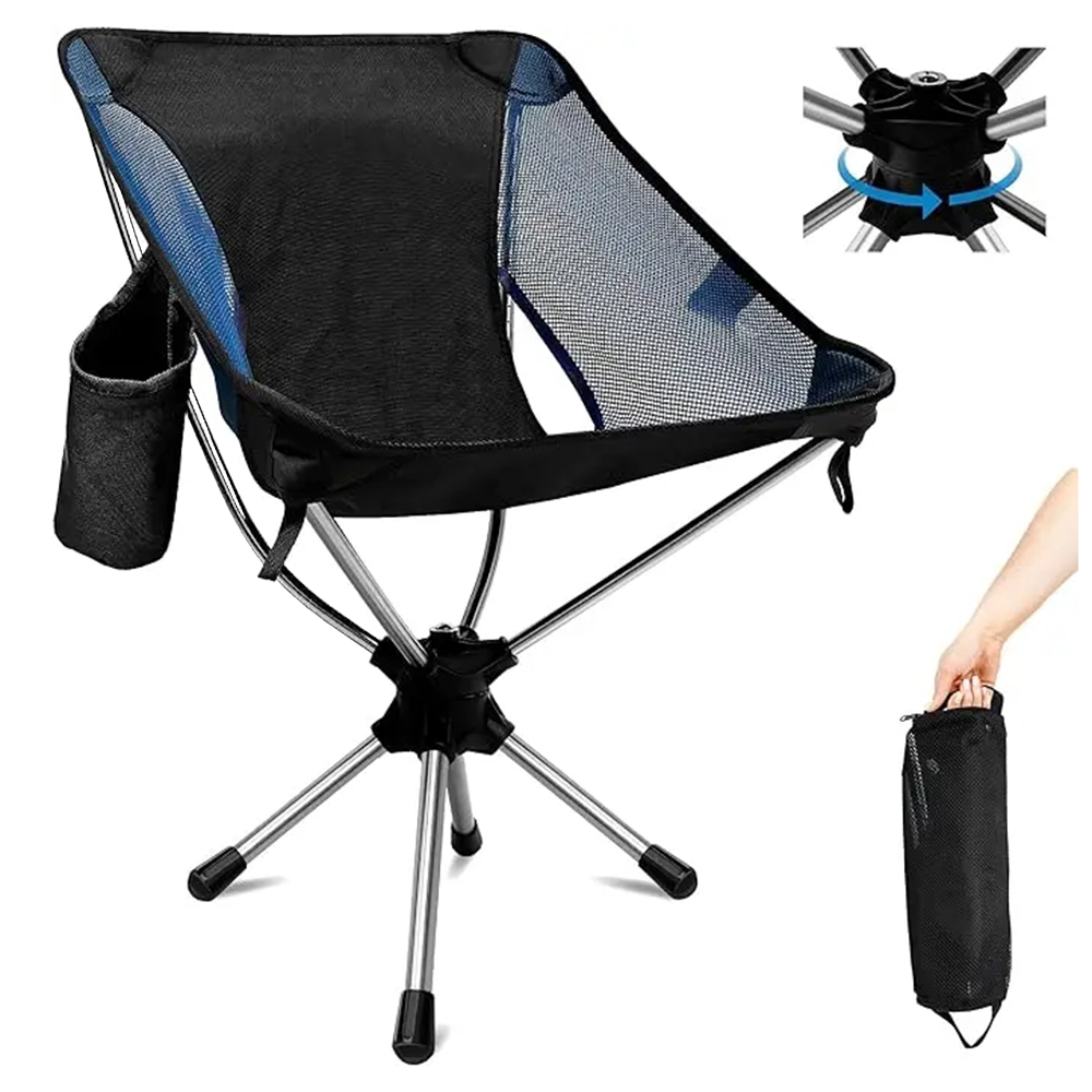 Folding Camping Chair 360° Rot - Outdoor Hunting Chair 评论和价格