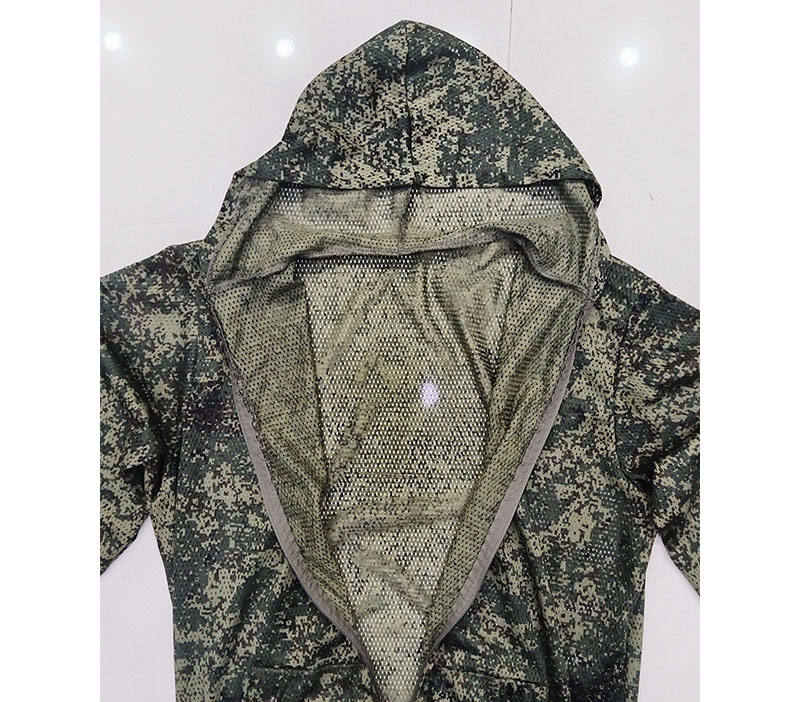 Mesh Camouflage Suit Hooded Zi - Hunting Outdoor Apparel 评论和价格