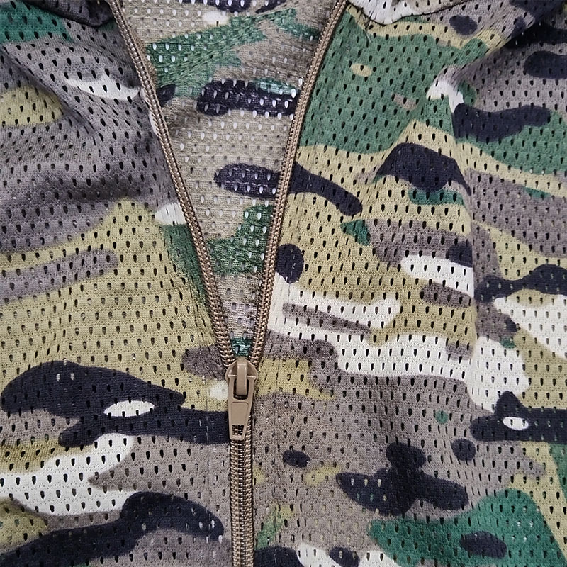 Mesh Camouflage Suit Hooded Zi - Hunting Outdoor Apparel 评论和价格