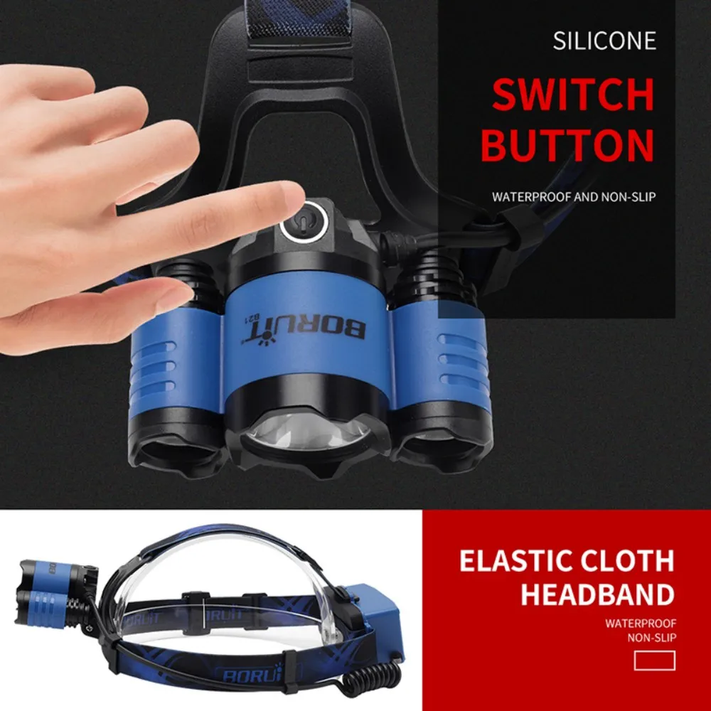 BORUiT B21 3000LM LED Headlamp - Outdoor Hunting Bike 评论和价格