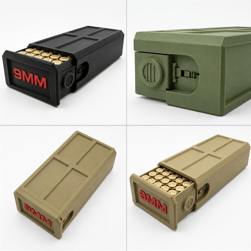 3D Printed 9mm  Storage Case 5 - Hunting And Outdoor Stores 评论和价格