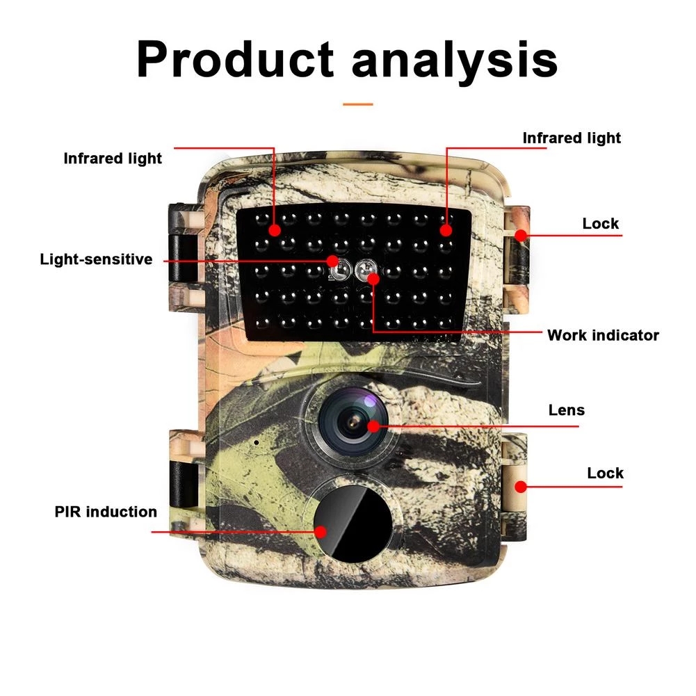 Mini Trail Hunting Camera PIR  - Trail Camera Infrared 评论和价格