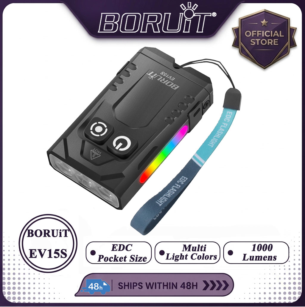 BORUiT EV15S Mini EDC UV Keych - Outdoor Hunting Bike 评论和价格