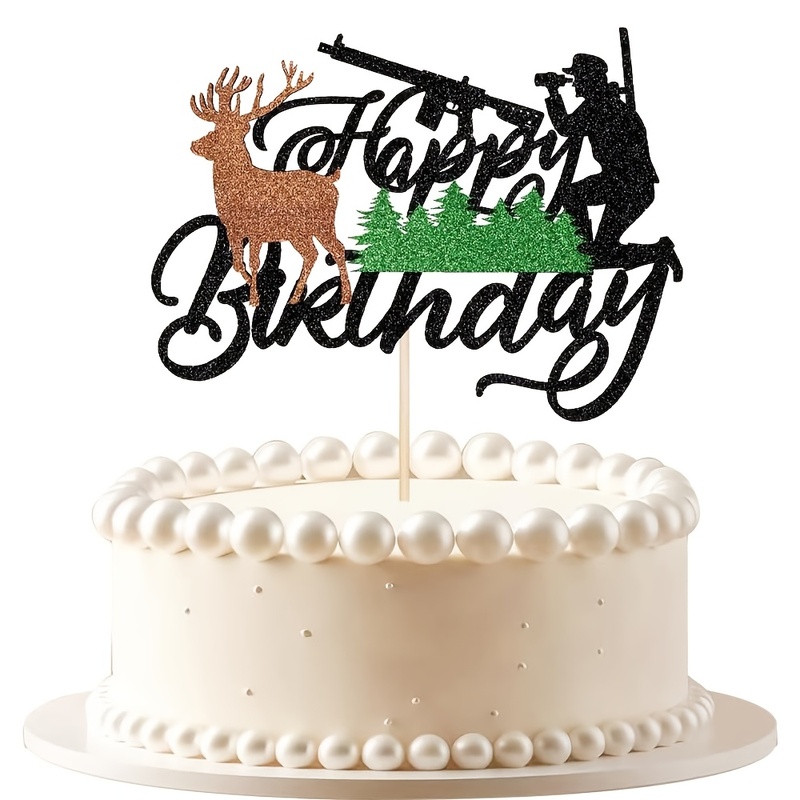  Hunting Happy Birthday Cake T - Hunting Outdoor Boys 评论和价格