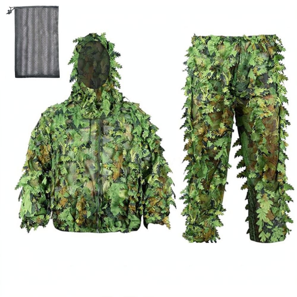 Breathable 3D Maple Leaf Camou - Hunting Outdoor Apparel 评论和价格
