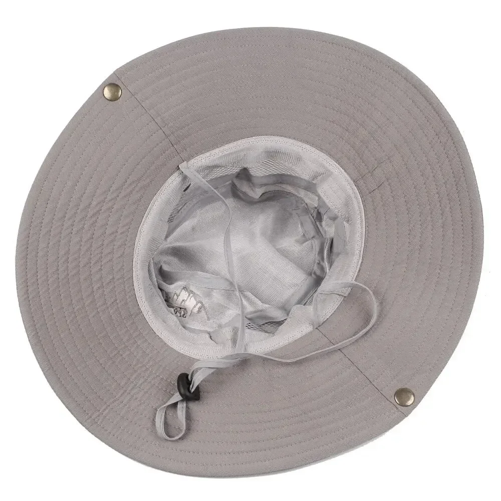 Summer Men Bucket Hat Outdoor  - Mens Outdoor Hunting Hats 评论和价格