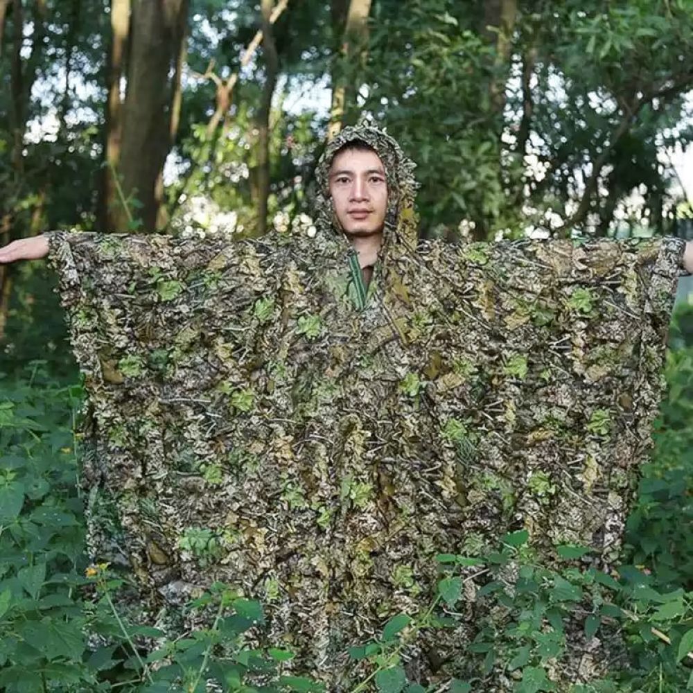 Lightweight 3D Leaf Ghillie Cl - Hunting Outdoor Apparel 评论和价格