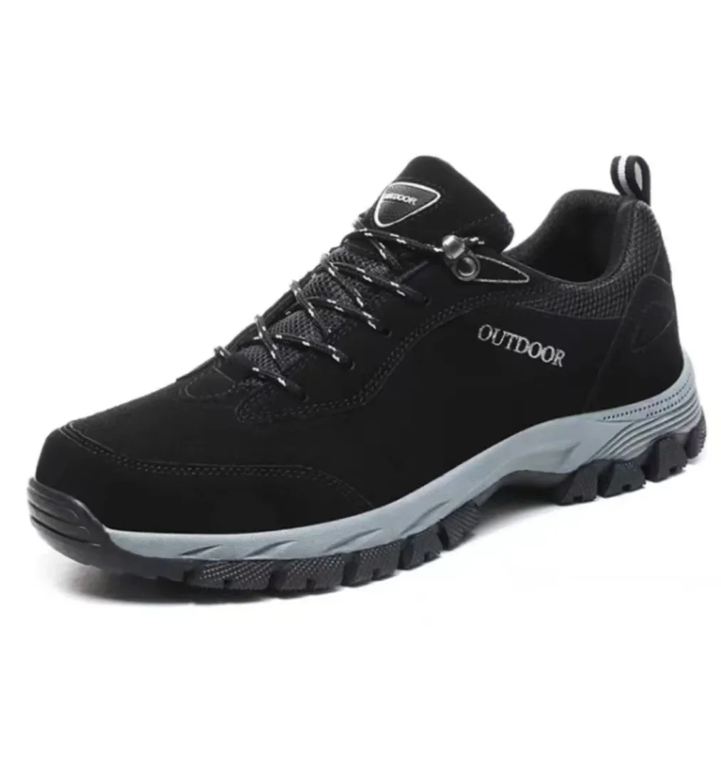 Men's Hiking Shoes Suede Leath - Outdoor Hunting Boots For Men 评论和价格