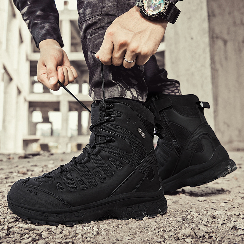 New Men Tactical Boots Militar - Outdoor Hunting Boots For Men 评论和价格