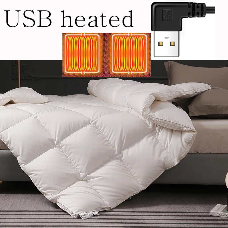Down Camp Blanket Usb Heating  - Outdoor Hunting Blanket 评论和价格