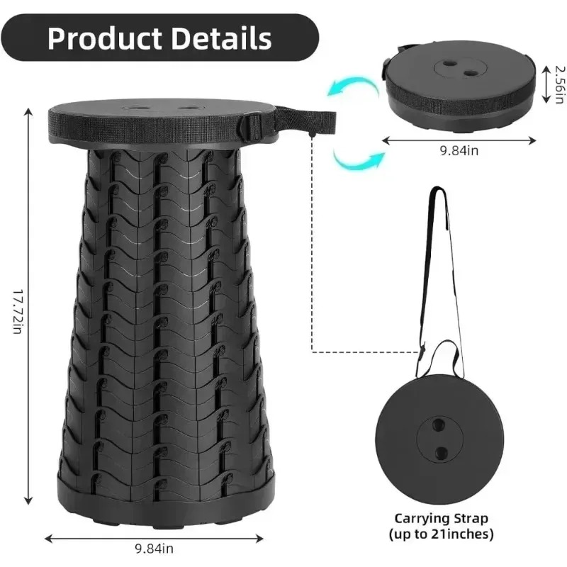 Lightweight Portable Retractab - Outdoor Hunting Chair 评论和价格