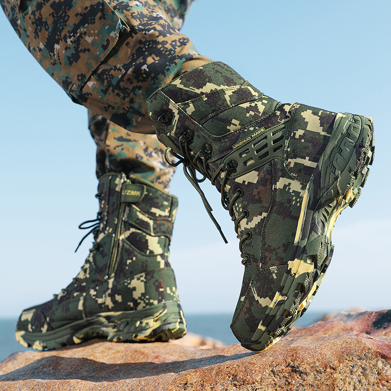 High Quality Men's Outdoor Boo - Outdoor Hunting Boots For Men 评论和价格