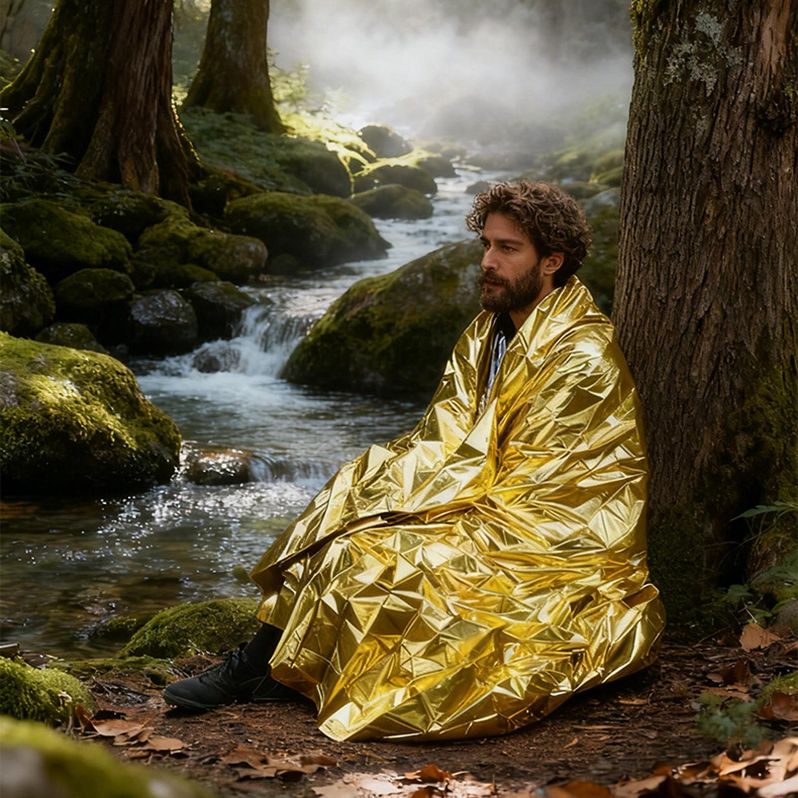 Survival Blankets Reflective F - Outdoor Hunting Blanket 评论和价格