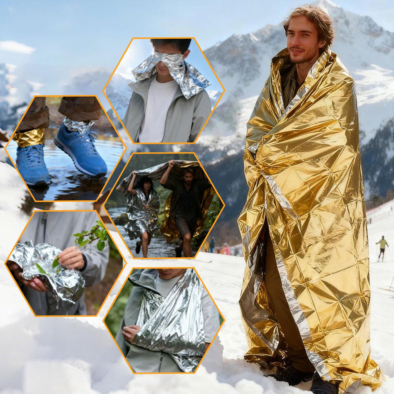 Survival Blankets Reflective F - Outdoor Hunting Blanket 评论和价格