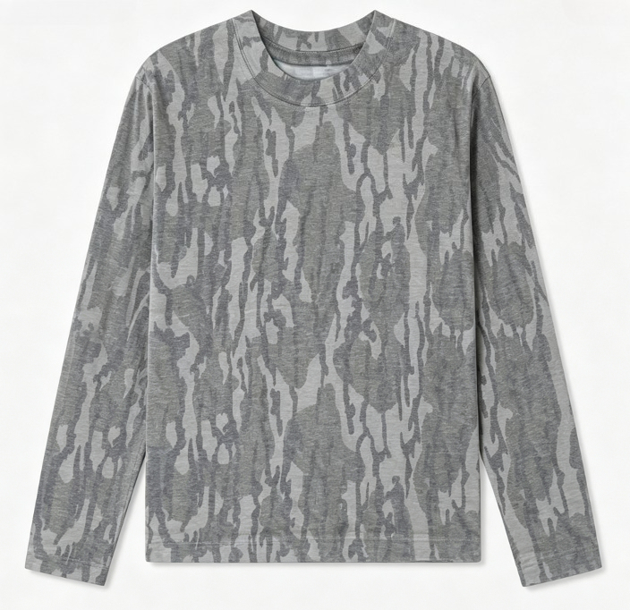 Camo Long Sleeve T‑Shirt Tree  - Hunting Outdoor 评论和价格