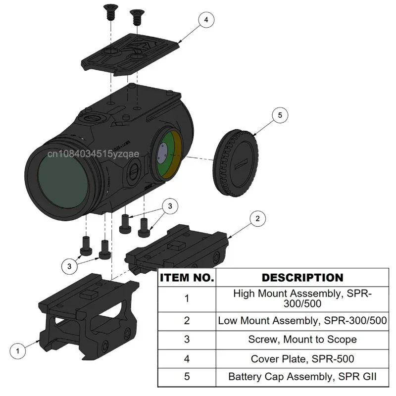 Tactical GEN II 5X Prism Rifle - Outdoor Hunting Lab 评论和价格