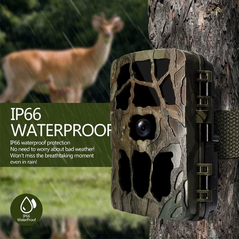 H982 IP66 Waterproof 4K Outdoo - Trail Camera Infrared 评论和价格