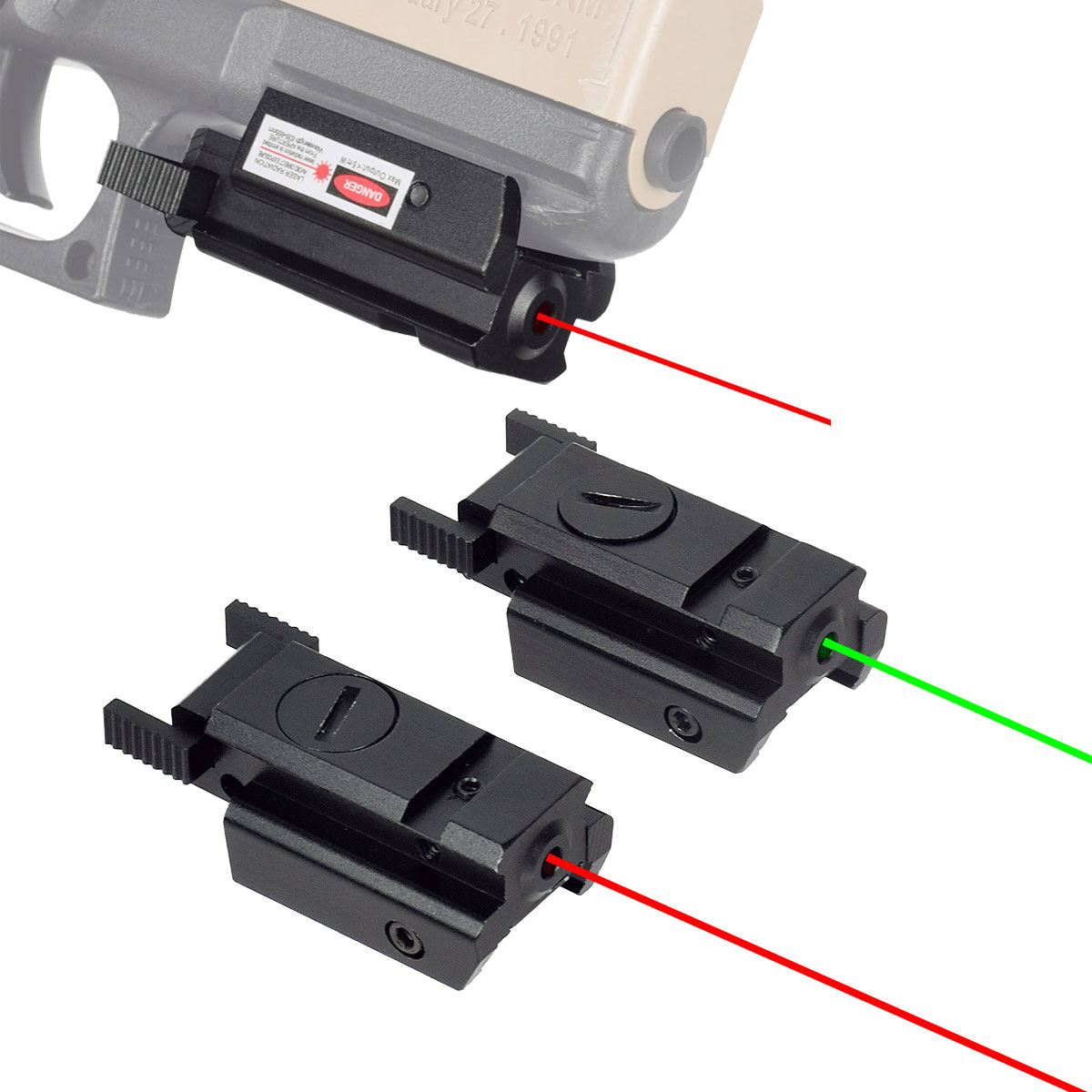 Tactical Red Green Dot Laser S - Outdoor Hunting Lab 评论和价格