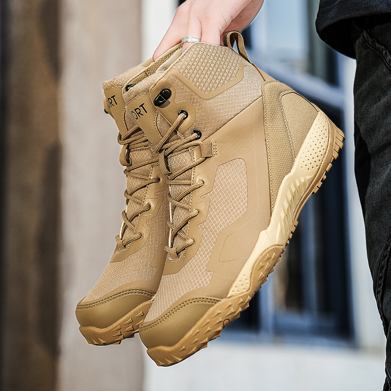 Men New Tactical Boots Outdoor - Outdoor Hunting Boots For Men 评论和价格