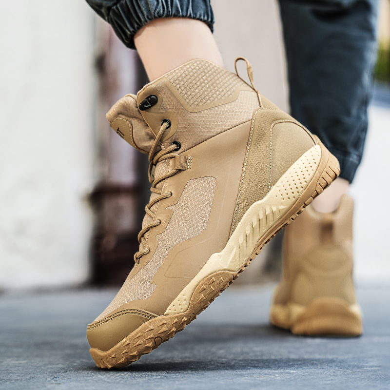 Men New Tactical Boots Outdoor - Outdoor Hunting Boots For Men 评论和价格