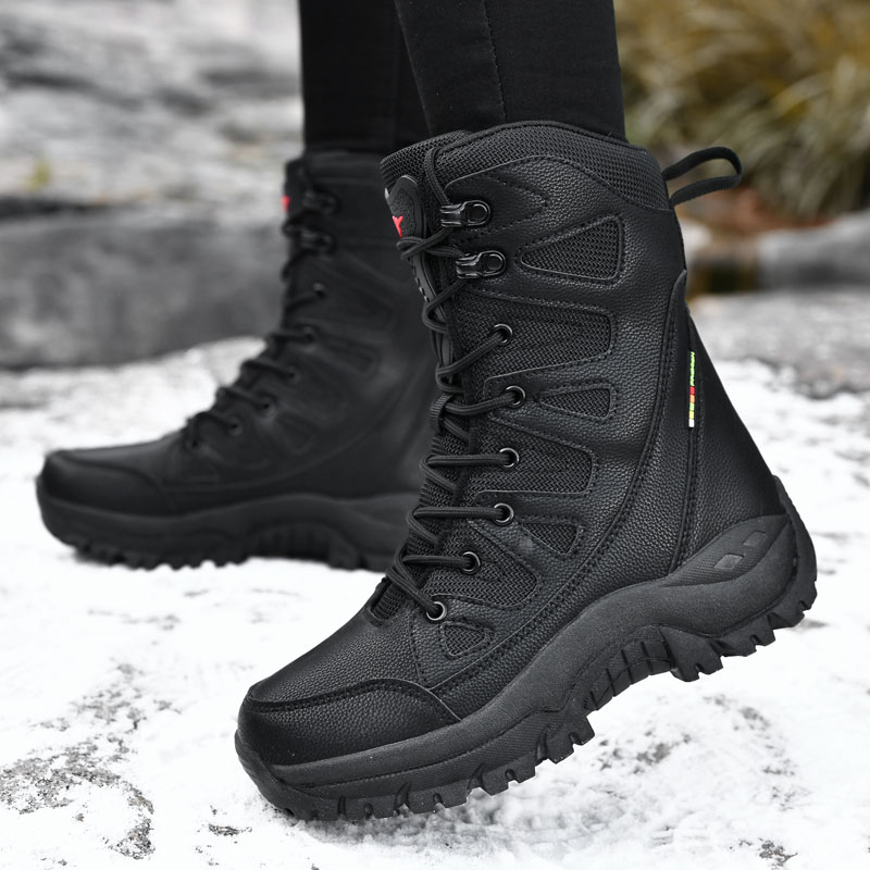 Men Motorcycle Tactical Boots  - Outdoor Hunting Boots For Men 评论和价格
