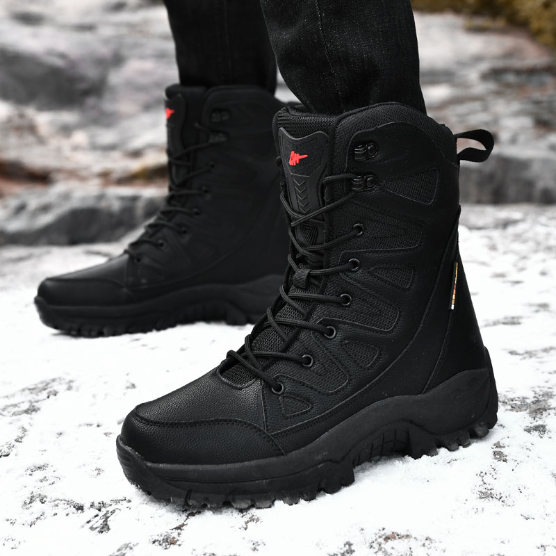 Men Motorcycle Tactical Boots  - Outdoor Hunting Boots For Men 评论和价格